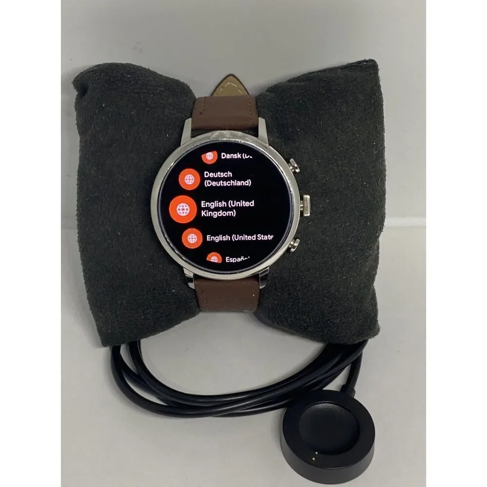 Fossil Gen 4 Authentic Digital Dial Smart Watch Custom Band FTW6017 AB529